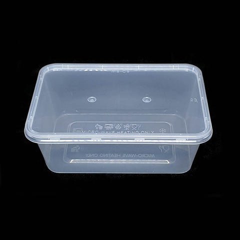 REC750 Rectangle 750 Container with cover (50pcs/set)