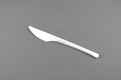 Plastic Knife- 7'' Plastic Knife(White) 50pcs/pkt
