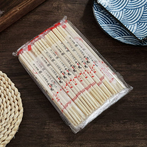 Disposable Bamboo Chopsticks 80pcs/pkt