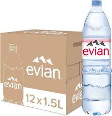 EVIAN MINERAL WATER 1.5L 12'S