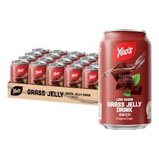 YEOS GRASS JELLY CAN 1ctn*24cans