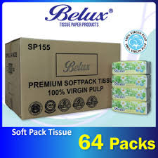 BELUX SP155 PREMIUMSOFTPACKTISSUE | 1CTN*64PKT*130PULLS