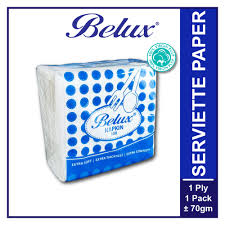 BELUX PULP NAPKIN | 1CTN*60PKT*70G