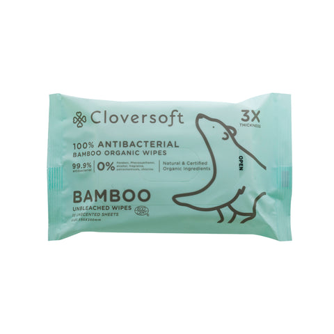 Cloversoft Unbleached Bamboo Wet Sheets 15s