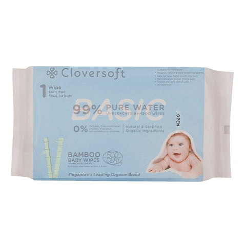 Cloversoft Baby Wipes 70s