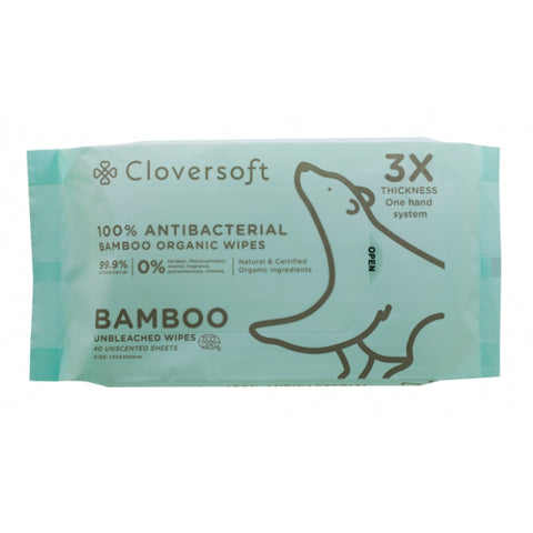 Cloversoft Unbleached Bamboo Wet Sheets 40s