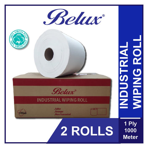 Belux Industrial Wiping Roll 100% Virgin Pulp Workshop Automotive Cleaning Industrial